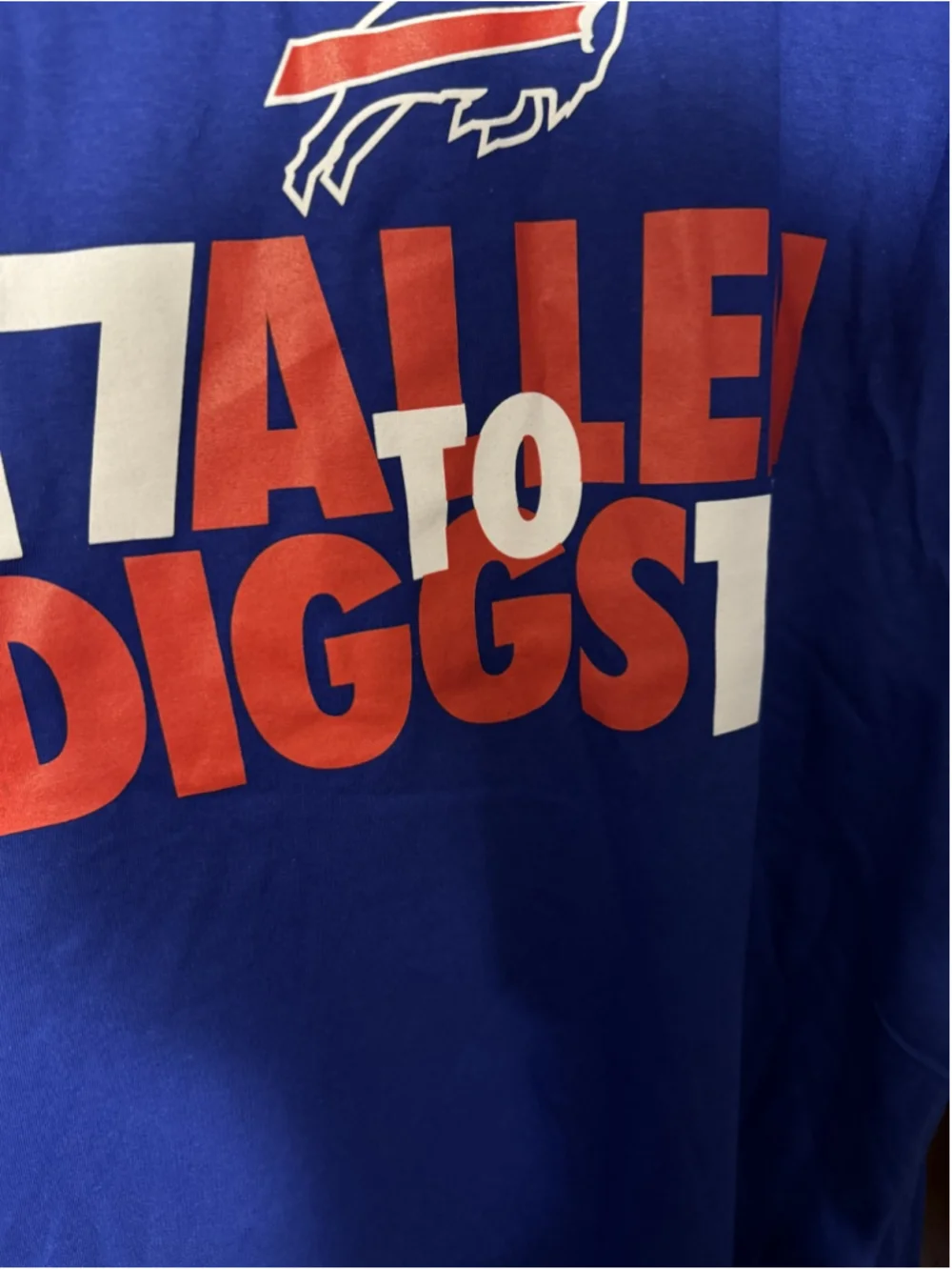 Buffalo Bills Blue Nike Josh Allen T-Shirt Men Size XL NEW WITHOUT TAGS